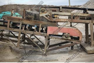 Photo Textures of  Gravel Mining Machine